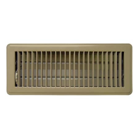 Truaire C150MB 04X12 12 x 4 in. Brown Floor Register 42755